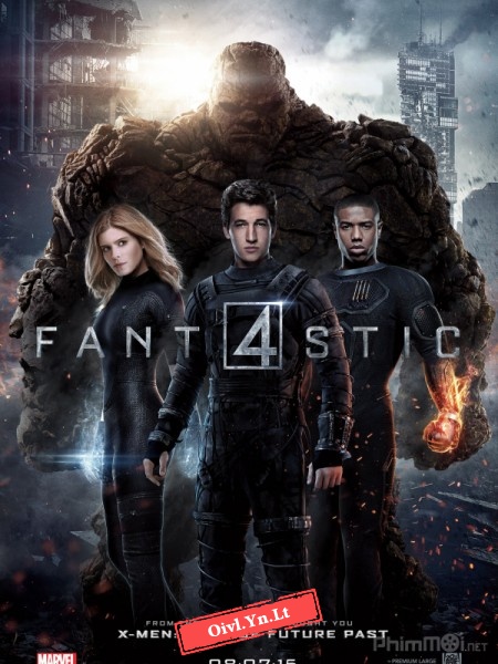 (3GP) Bộ Tứ Siêu Đẳng – Fantastic Four 2015 (Bản đẹp)