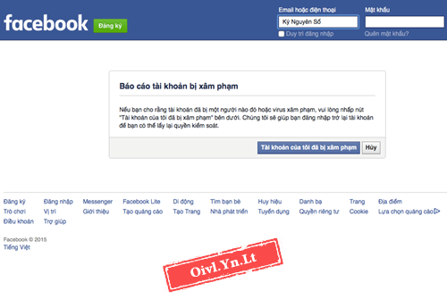 Cách lấy lại tài khoản Facebook khi bị hack
